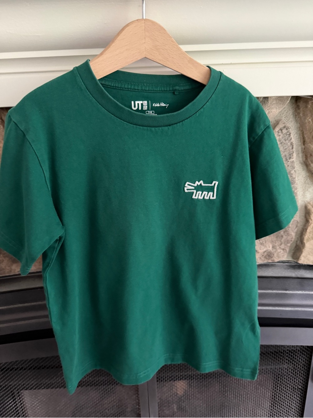 Uniqlo Kids boys Green Short-Sleeve Graphic Tee